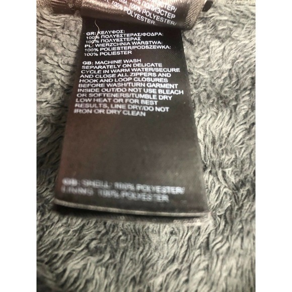 The North Face Gray‎ Fleece Plush Jacket Size S/P - Picture 9 of 10